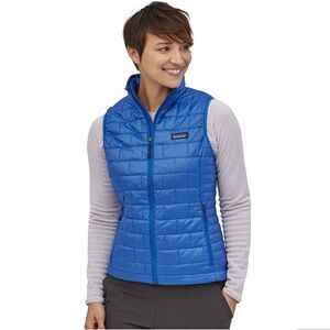 Patagonia Women’s Quilted Puff Vest - Royal Blue Size:Small